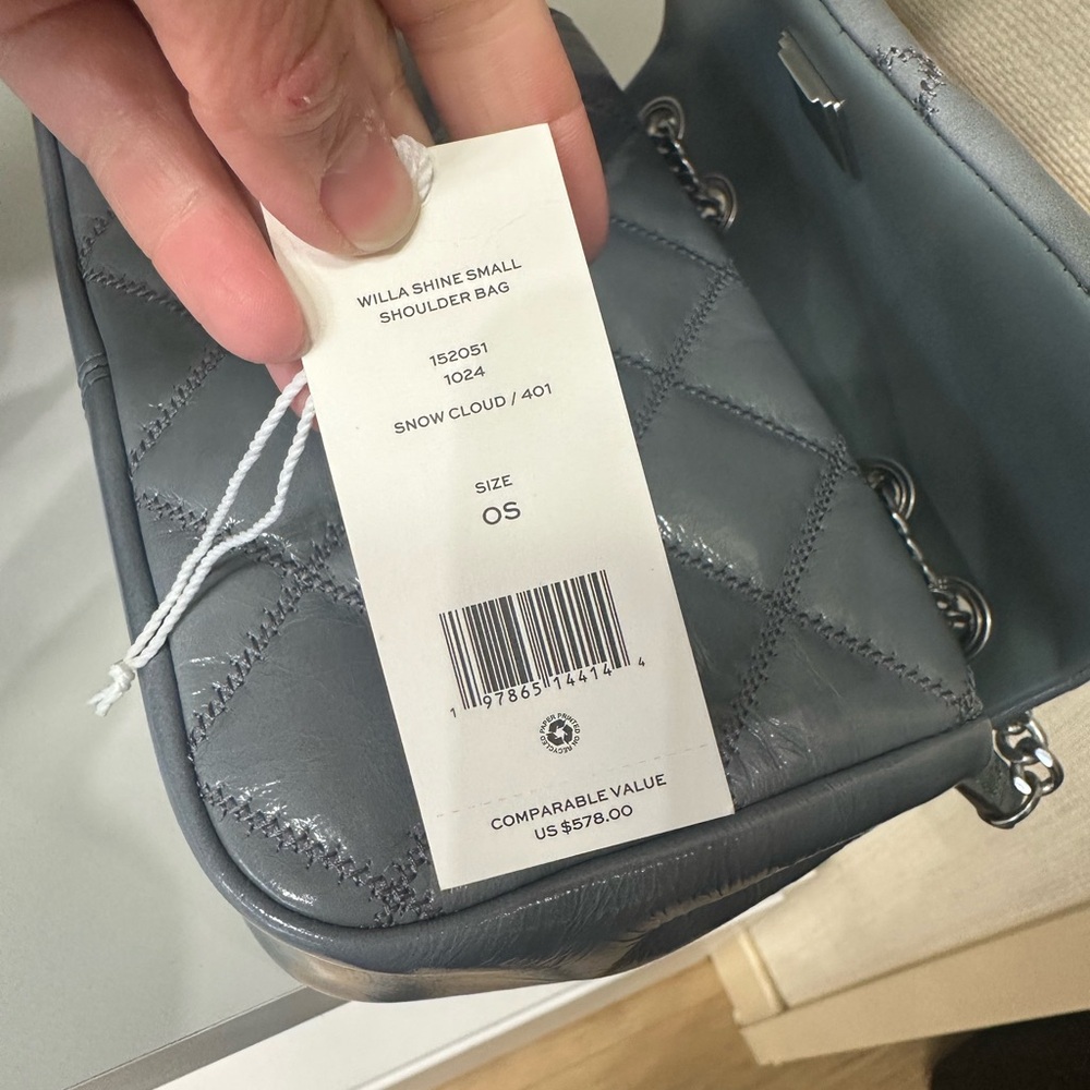 ‼️Still in a original package ‼️ NWT Tory Burch Willa Shine Small should bag - Picture 6 of 8